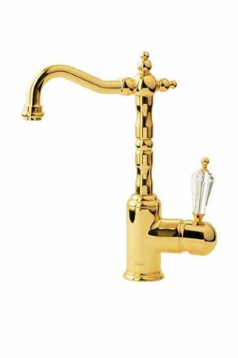 Смеситель для раковины, золото, Imperiale Boheme 322