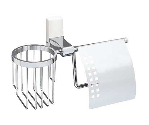 Держатель туалетной бумаги и освежителя WasserKRAFT Leine K-5000 WHITE арт. K-5059W
