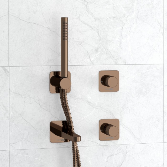 Встраиваемый комплект для ванны с лейкой и изливом Paar 8800 WasserKRAFT арт. A8851.309.311.290.292.291