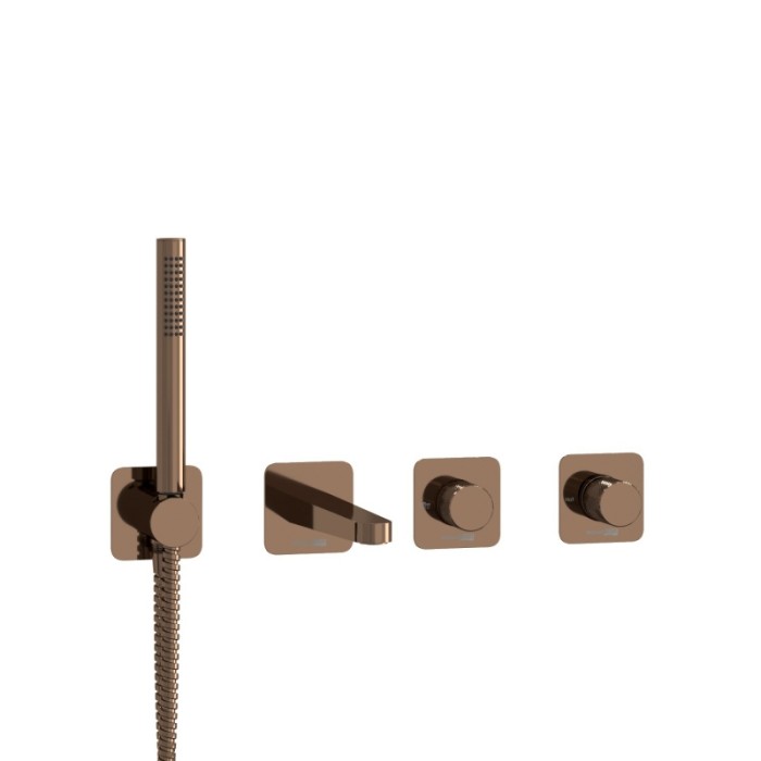 Встраиваемый комплект для ванны с лейкой и изливом Paar 8800 WasserKRAFT арт. A8851.309.311.290.292.291