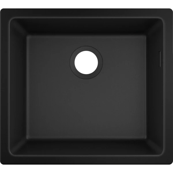 Раковина для кухни, интегрированная, Hansgrohe S51, графит арт. 43431170