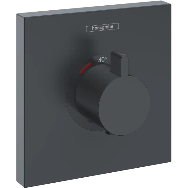 Термостат для душа HighFlow скрытого монтажа, Hansgrohe ShowerSelect, черный арт. 15760670