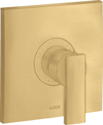 Смеситель для душа Citterio Axor, шлифованное золото арт. 39655250