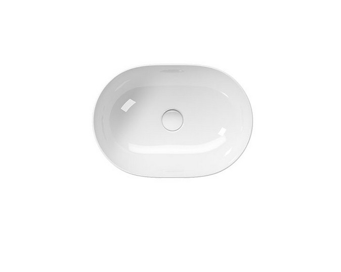 Раковина накладная 50х35х16 см, санфаянс, Pura GSI арт. 886011