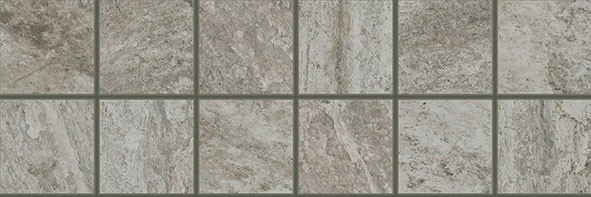 Мозаика серый фашиа 10x30 Coliseum Gres Альпы арт. 610090001120