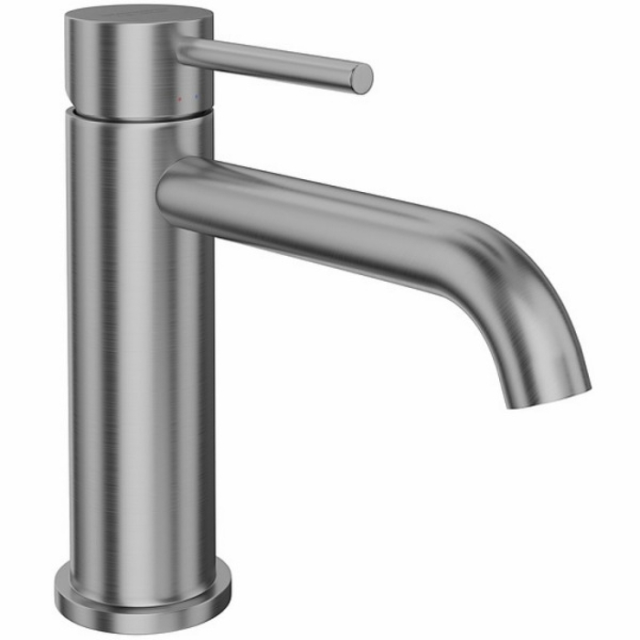 Смеситель для раковины, без донного клапана, Eterna Kerama Marazzi, нержавеющая сталь - 69612XKM.50.050