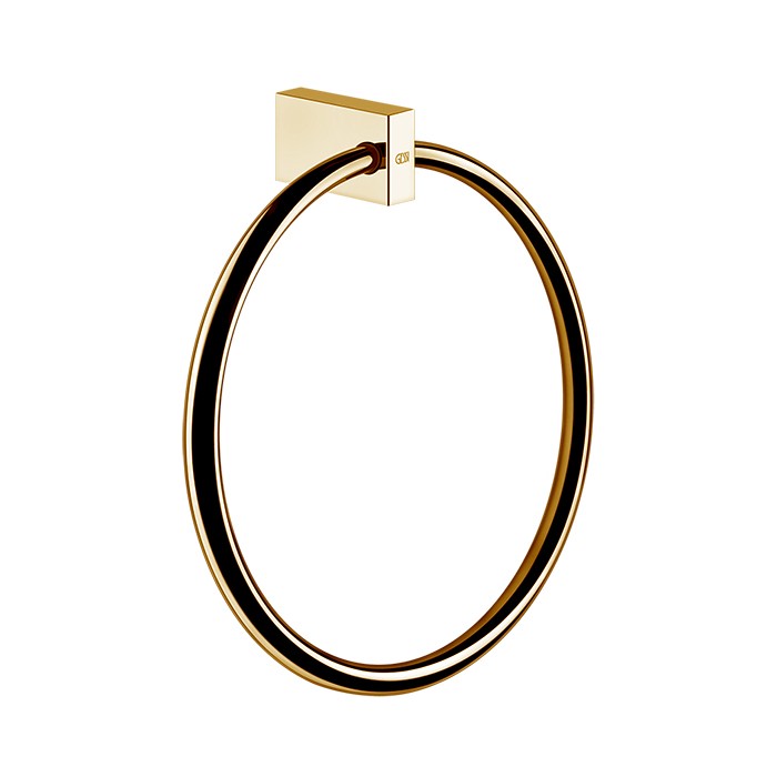 Полотенцедержатель "кольцо", Gessi Rettangolo, gold ccp арт. 20909#080