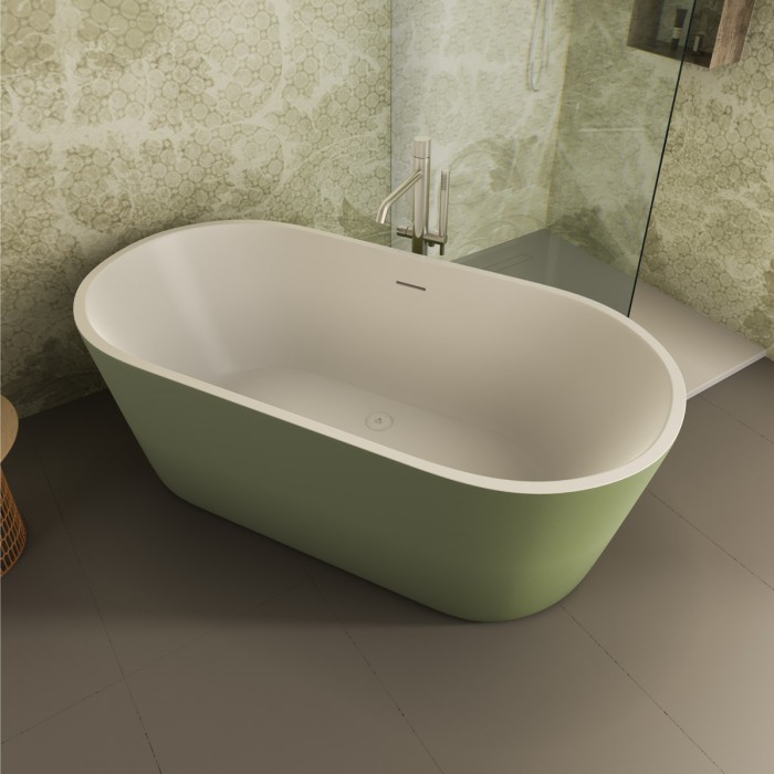 Ванна Techfusion System, отдельностоящая, 170х80 см, Forma aquae Diana, белый глянцевый арт. VSDI17080