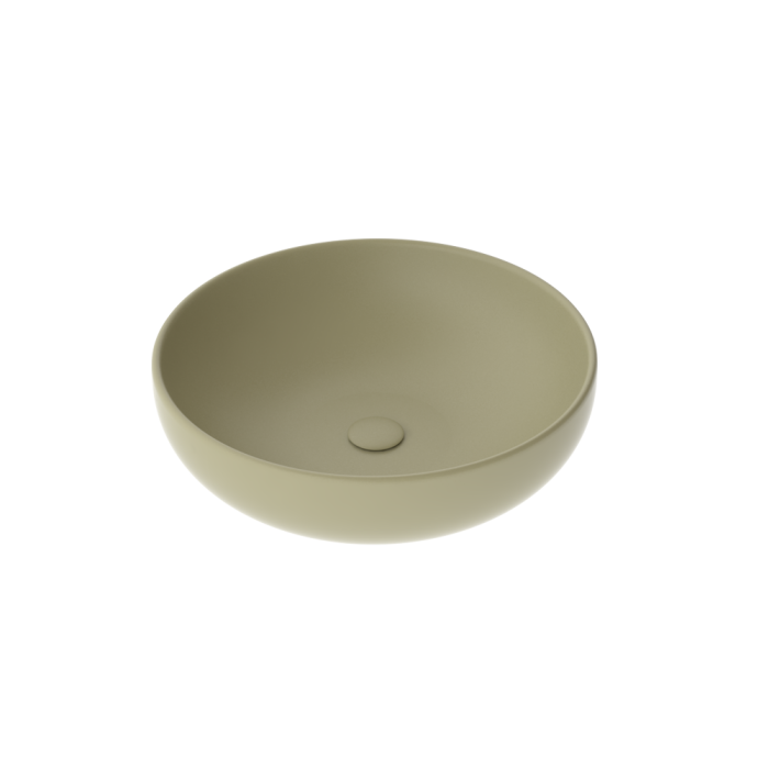 Раковина накладная 45 см медовый матовый, GSG Ceramic Design Easy, EALAVRO45016