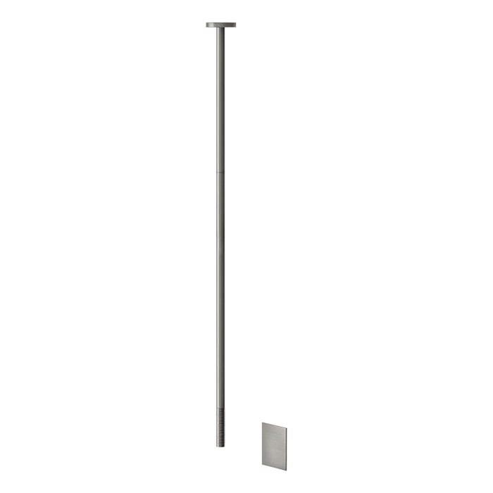 Смеситель для раковины, потолочный, электронный, Gessi 316, steel brushed арт. 54324#239