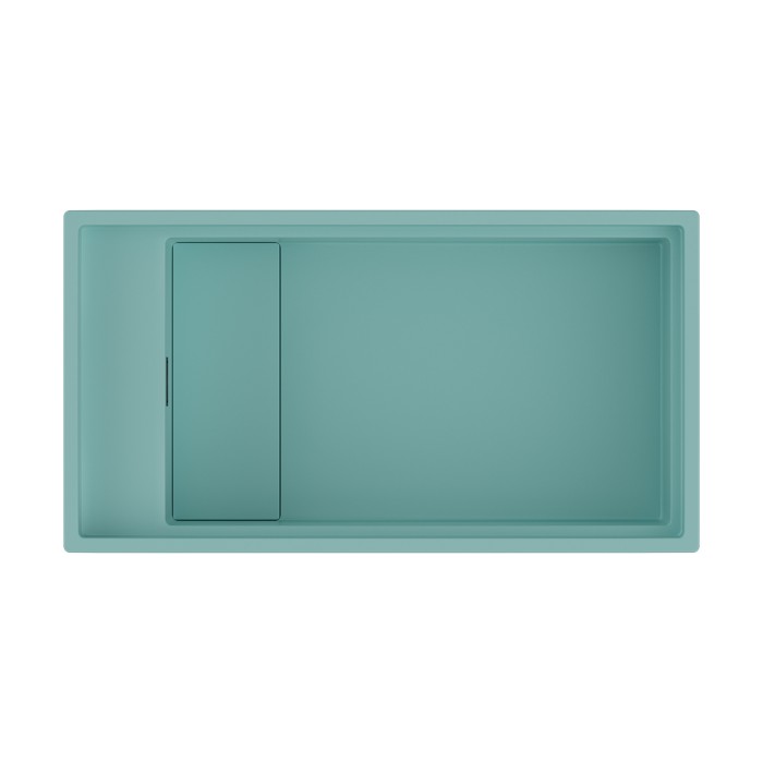Кухонная мойка Omoikiri Kinaru Pro 86-U, цвет I-AZ Artceramic, цвет azur blue арт. 4993028