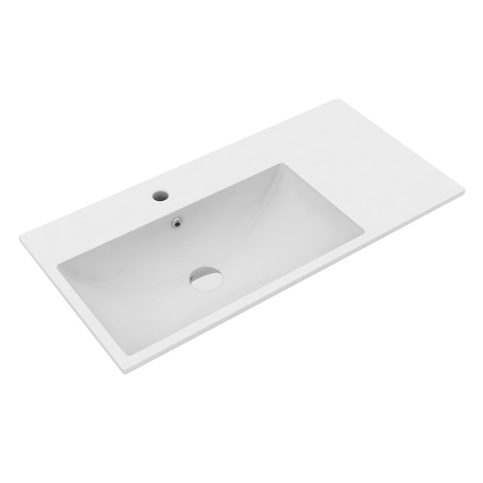 Раковина 75x45 см, с 1 отв. подвесная, встраиваемая, Olympia ceramica Tutto evo, белый глянцевый арт. TUE4875101