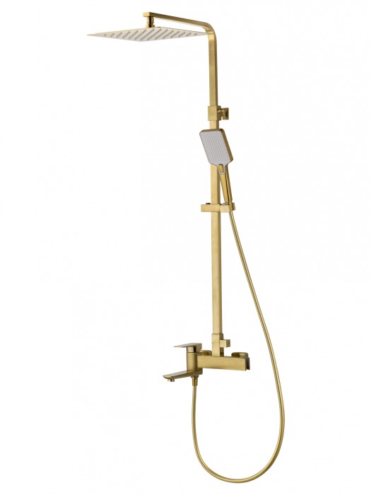 Душевая система, Wonzon &amp; Woghand Edge, WW-88739003-BG цвет: золото