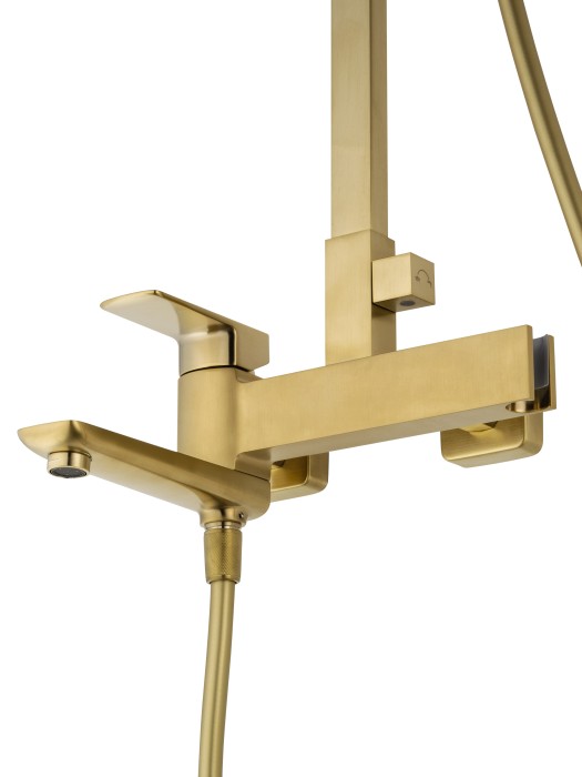 Душевая система, Wonzon & Woghand Edge, WW-88739003-BG цвет: золото
