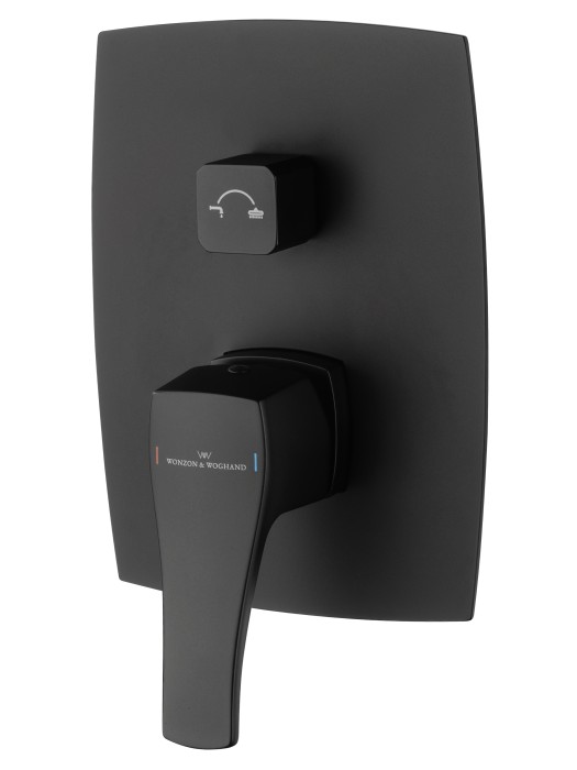 Душевая система встраиваемая, Wonzon & Woghand Flex, WW-88939072-MB цвет: черный