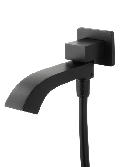 Душевая система встраиваемая, Wonzon & Woghand Flex, WW-88939072-MB цвет: черный