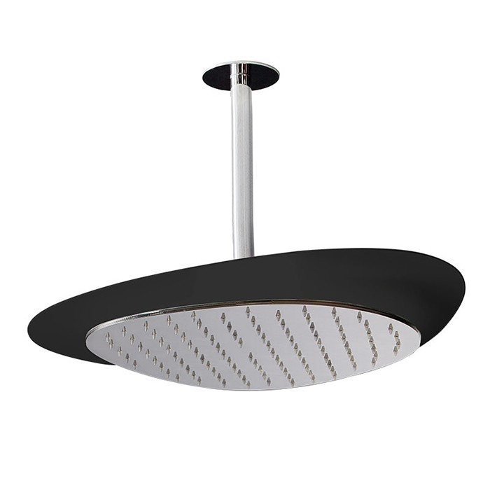 Fima Carlo Frattini Верхний душ 49х40см., потолочный, Cloud, Soffioni, F2652NNS цвет: чёрный