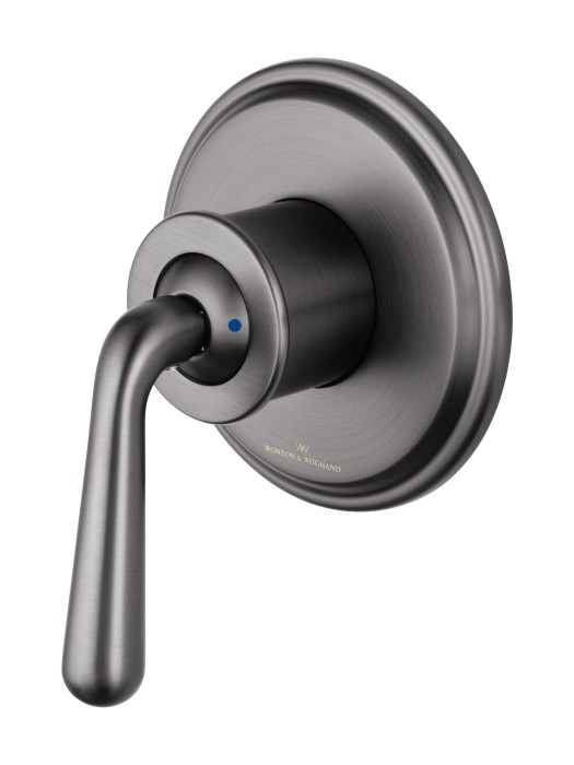 Смеситель с гигиеническим душем встраиваемый, Wonzon & Woghand Steam, WW-88849008-BGM цвет: графит