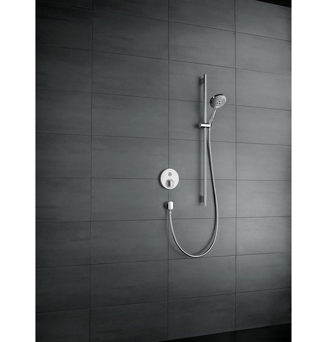 Душевой гарнитур со штангой 90см Raindance Select S Hansgrohe, хром арт. 26323000