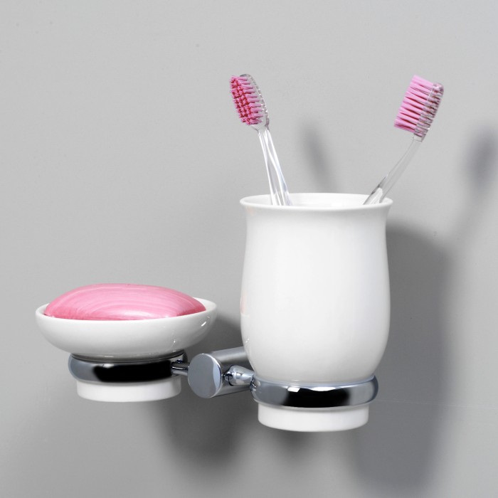 Держатель стакана и мыльницы WasserKRAFT арт. K-24226