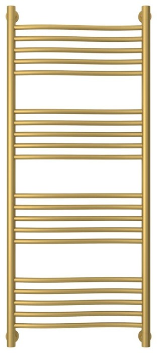 Сунержа Водяной полотенцесушитель 1200x500, Флюид+, 032-0222-1250 цвет: матовое золото