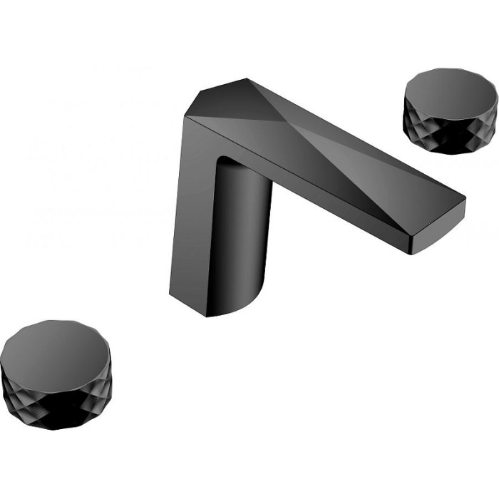 Смеситель для раковины, Black, Venturo Boheme 150-B-DIAMOND