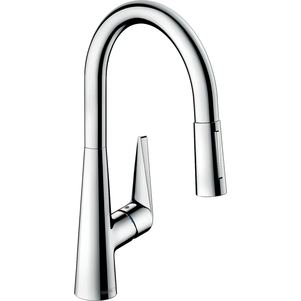 Смеситель для кухни, с вытяжным душем, Eco, Hansgrohe Talis M51, хром арт. 72817000