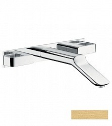 Смеситель для раковины Urquiola Axor, шлифованное золото арт. 11043250