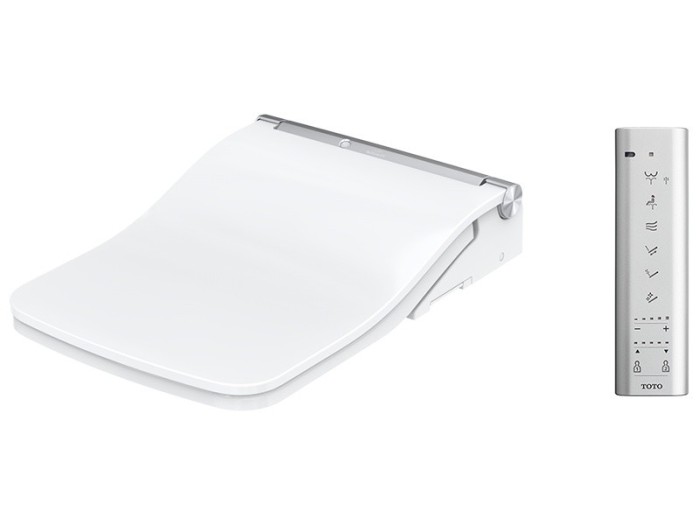 Электронное сиденье с крышкой с функцией биде, WASHLET SW TOTO, TCF804C2G цвет: белый