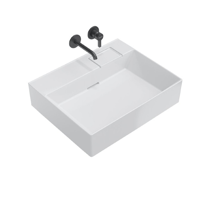 Раковина мебельная без отверстий 60x48см, Logica Kerama Marazzi, белый - LO.wb.60.0