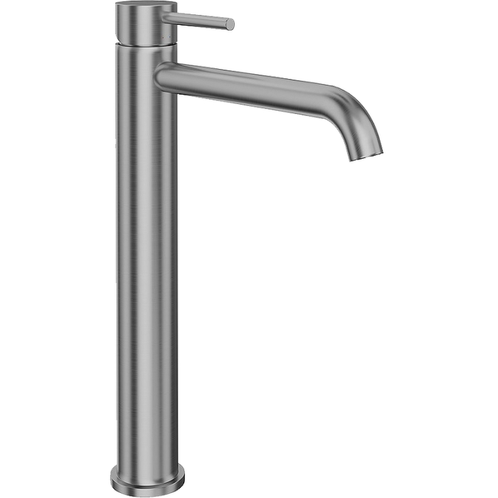 Смеситель для раковины, высокий, без донного клапана, Eterna Kerama Marazzi, нержавеющая сталь - 69615XKM.50.050