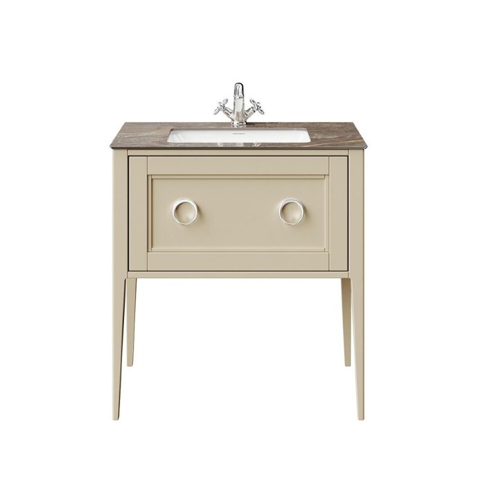 Тумба напольная с ящиком 80см, Plaza classic Kerama Marazzi, бежевый - PL.CN.80.1\CAP.M