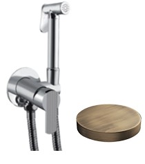 Внешняя часть гигиенический душ со смесителем, Giulini Surf deluxe, бронза матовая арт. SH23/SDLEPBROP