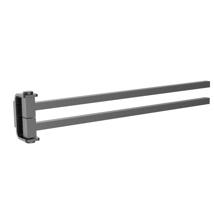 Полотенцедержатель поворотный, Wonzon &amp; Woghand Lotte, WW-8331-BGM цвет: графит