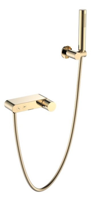 Смеситель для ванны gold diamond gold, Boheme Stick - 123-GG