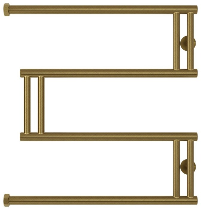 Сунержа Водяной полотенцесушитель 600x600, High-Tech, 05-0050-6060 цвет: состаренная бронза