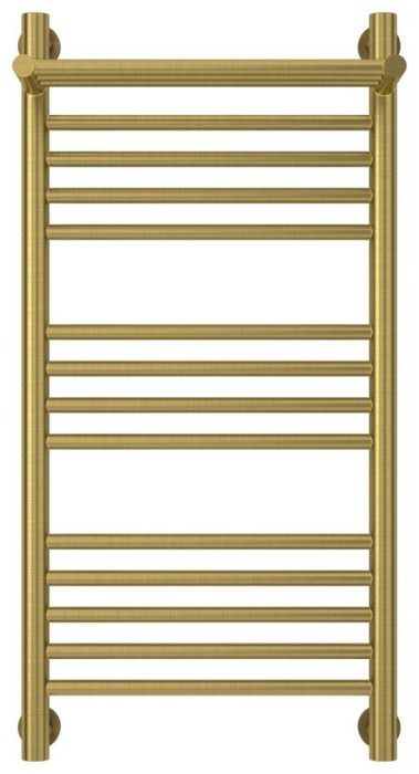 Сунержа Водяной полотенцесушитель 800x400, Богема+ с 1 полкой, 051-0223-8040 цвет: состаренная латунь