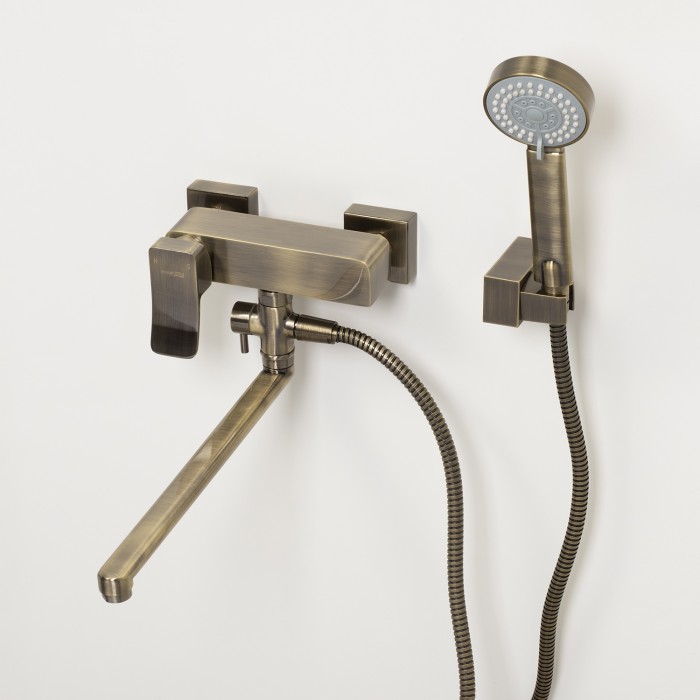 Смеситель для ванны с длинным изливом Exter 1600 WasserKRAFT арт. 1602L