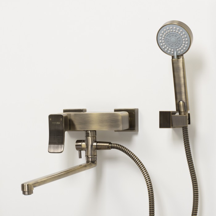 Смеситель для ванны с длинным изливом Exter 1600 WasserKRAFT арт. 1602L