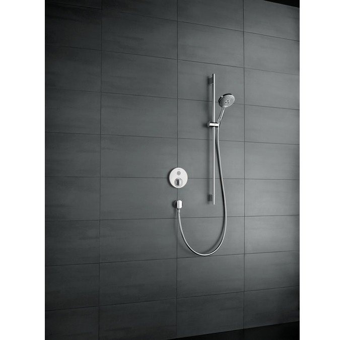 Душевой гарнитур со штангой 90см Raindance Select S Hansgrohe, хром арт. 26322000