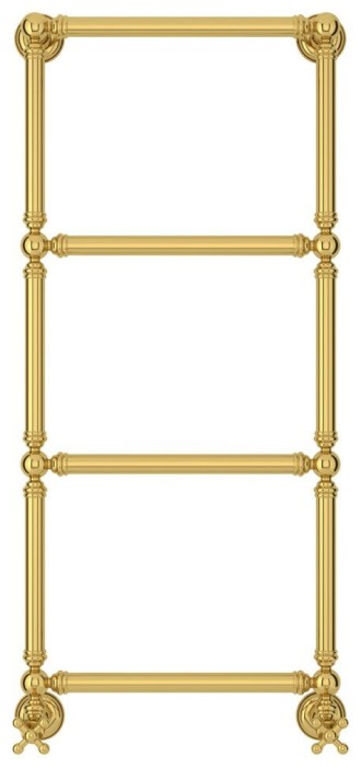 Сунержа Водяной полотенцесушитель 960x400, Ренессанс, 03-0280-9640 цвет: золото