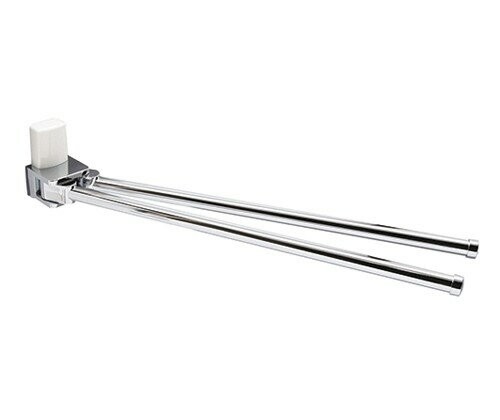 Держатель полотенец двойной WasserKRAFT Leine K-5000 WHITE арт. K-5031W