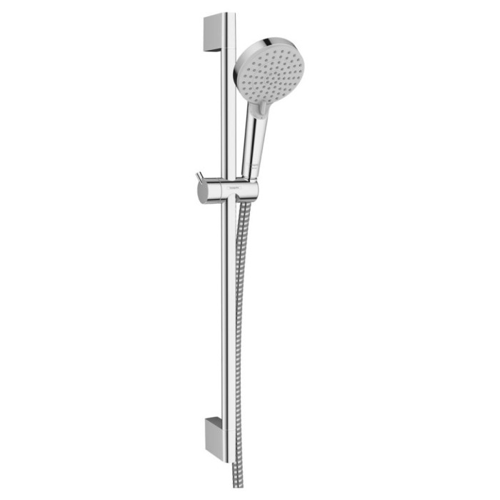 Душевой гарнитур Vario cо штангой 65см Vernis Blend Hansgrohe, хром арт. 26275000