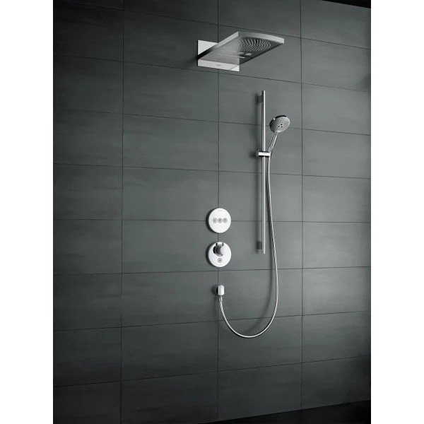 Термостат для душа скрытого монтажа на 1 потребителя, Hansgrohe ShowerSelect S, хром арт. 15744000