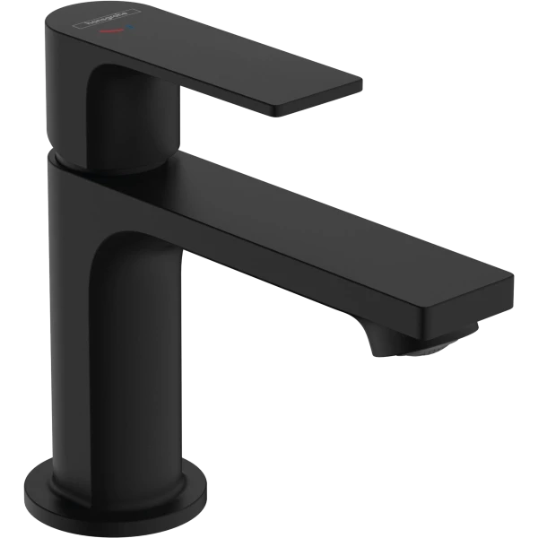 Смеситель для раковины CoolStart без сливного гарнитура, Hansgrohe Rebris E, черный арт. 72554670