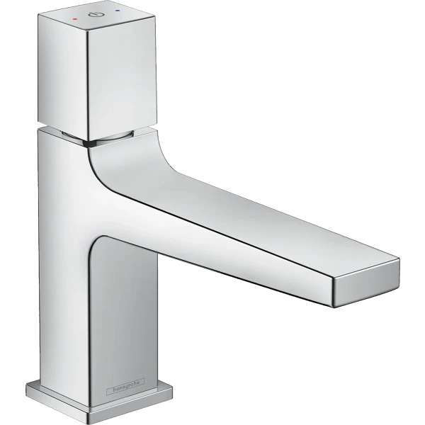 Смеситель для раковины с рукояткой Selectсо сливным клапаном Push-Open, Hansgrohe Metropol, хром арт. 32570000