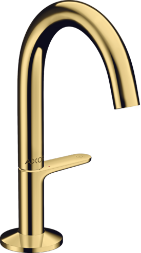 Смеситель для раковины One Axor, полированное золото арт. 48010990