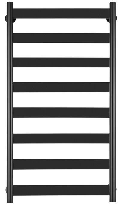 Полотенцесушитель электрический 120x60 Комано 2 (черный матовый) Secado арт. 4603777442880