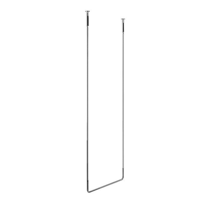 Полотенцедержатель потолочный 60см h=160см, Gessi Goccia, хром арт. 38143#031