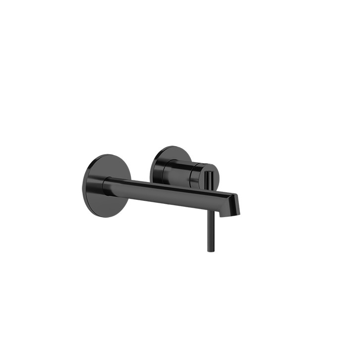 Смеситель для раковины, встраиваемый, внешние части, Gessi Ingranaggio, black xl арт. 63581#299